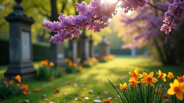 Choisir des plantes pour cimetière afin de fleurir durablement