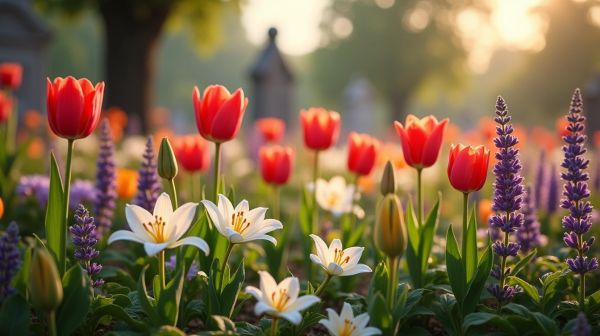 Choisir des plantes pour cimetière afin de fleurir durablement