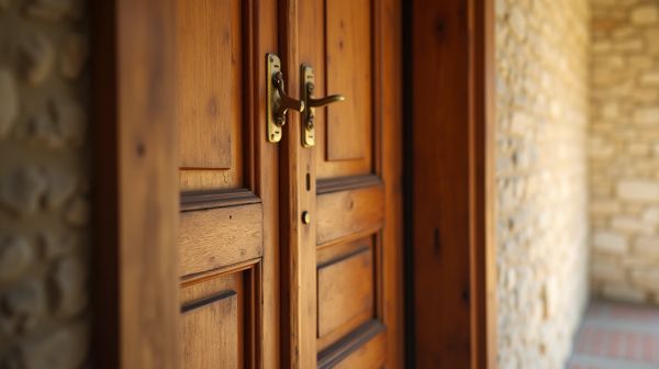 Comment isoler une porte d'entrée en bois : techniques et astuces efficaces